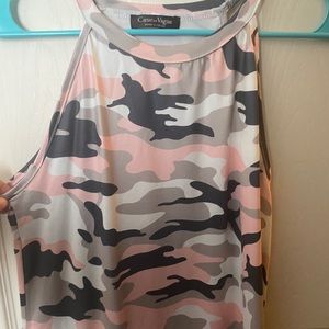 Camo tank top